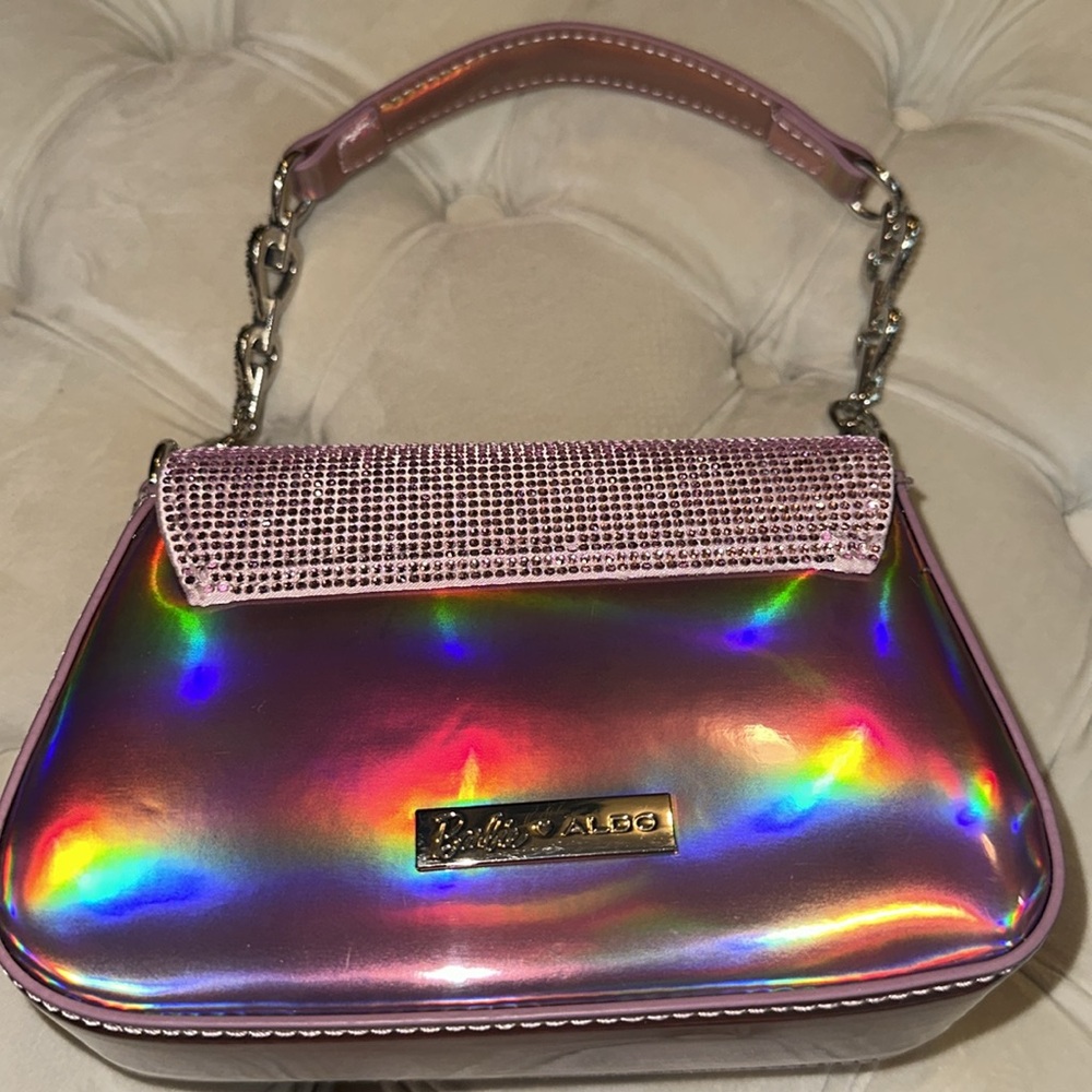 Aldo Pink Glitter Crossbody Bag - Picture 9 of 9
